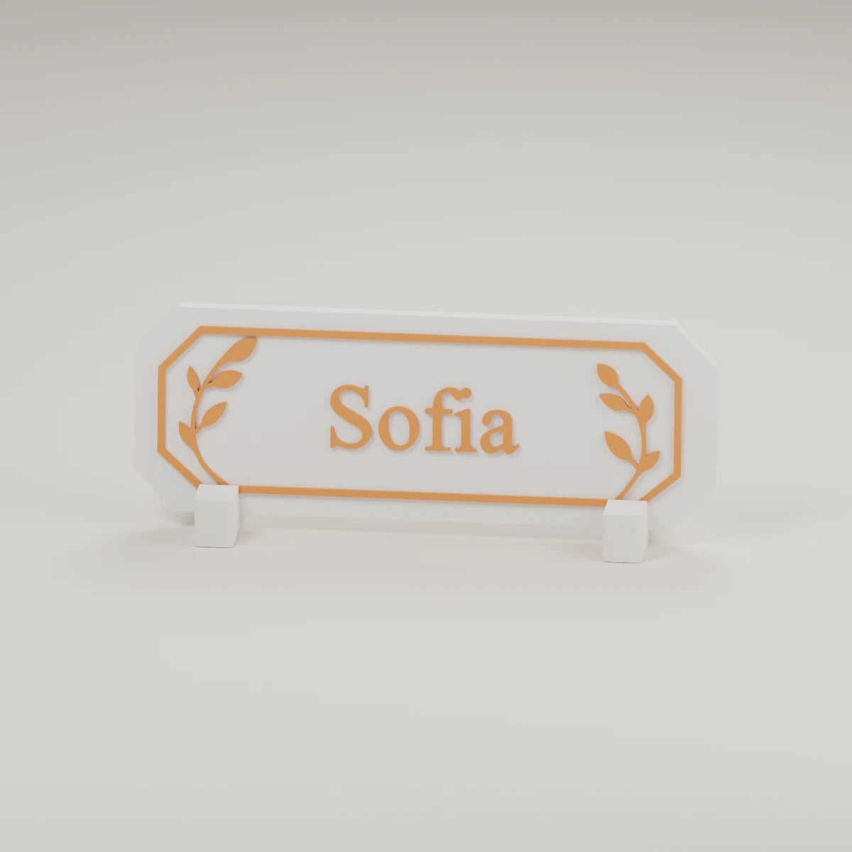 Geometric place name — digital render